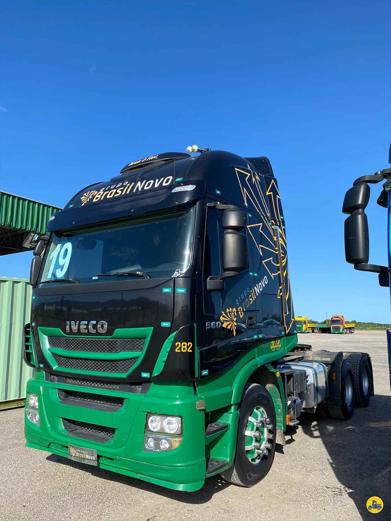 CAMINHAO IVECO STRALIS 560 Cavalo Mecânico Traçado 6x4 Brasil Novo Seminovos TIJUCAS SANTA CATARINA SC